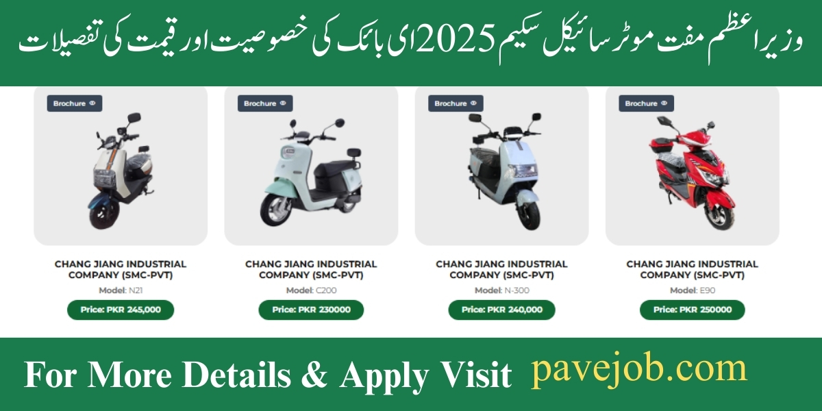 PAVE Program 2025 Best E-Bike Feature and Price Chang Jiang Details
